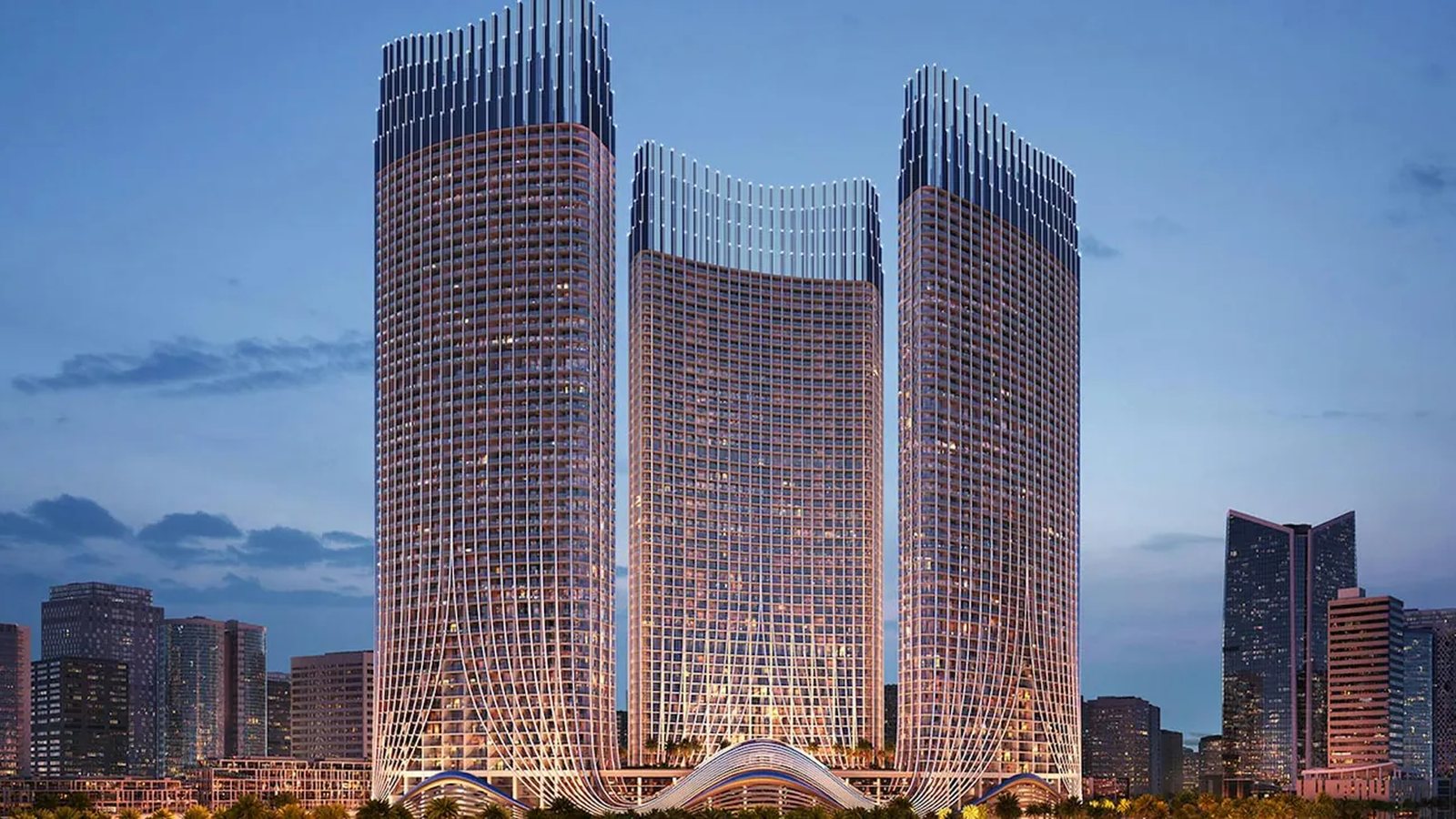 Binghatti Skyrise in Business Bay, Dubai — official developer render