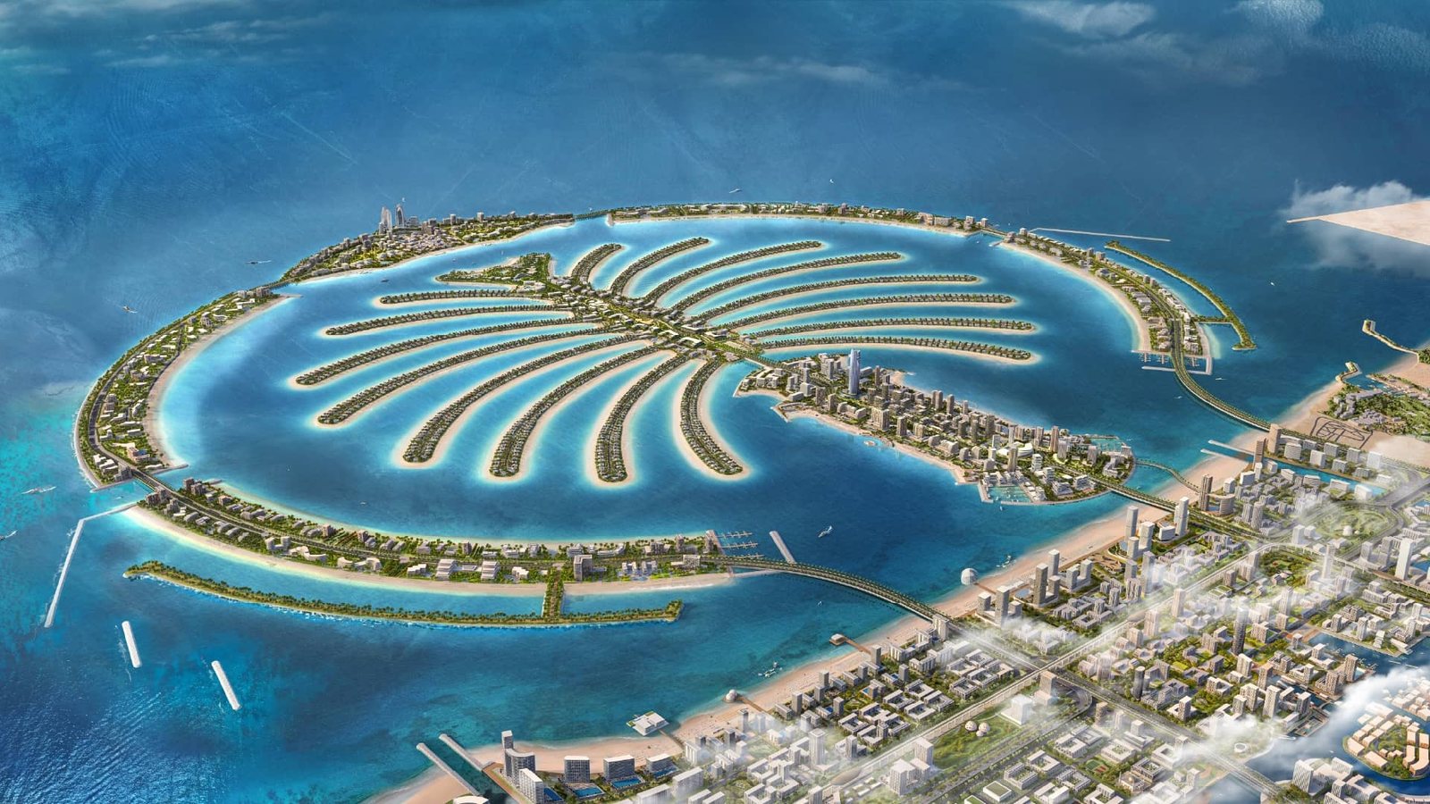 Palm Jebel Ali by Nakheel in Jebel Ali, Dubai — official developer render