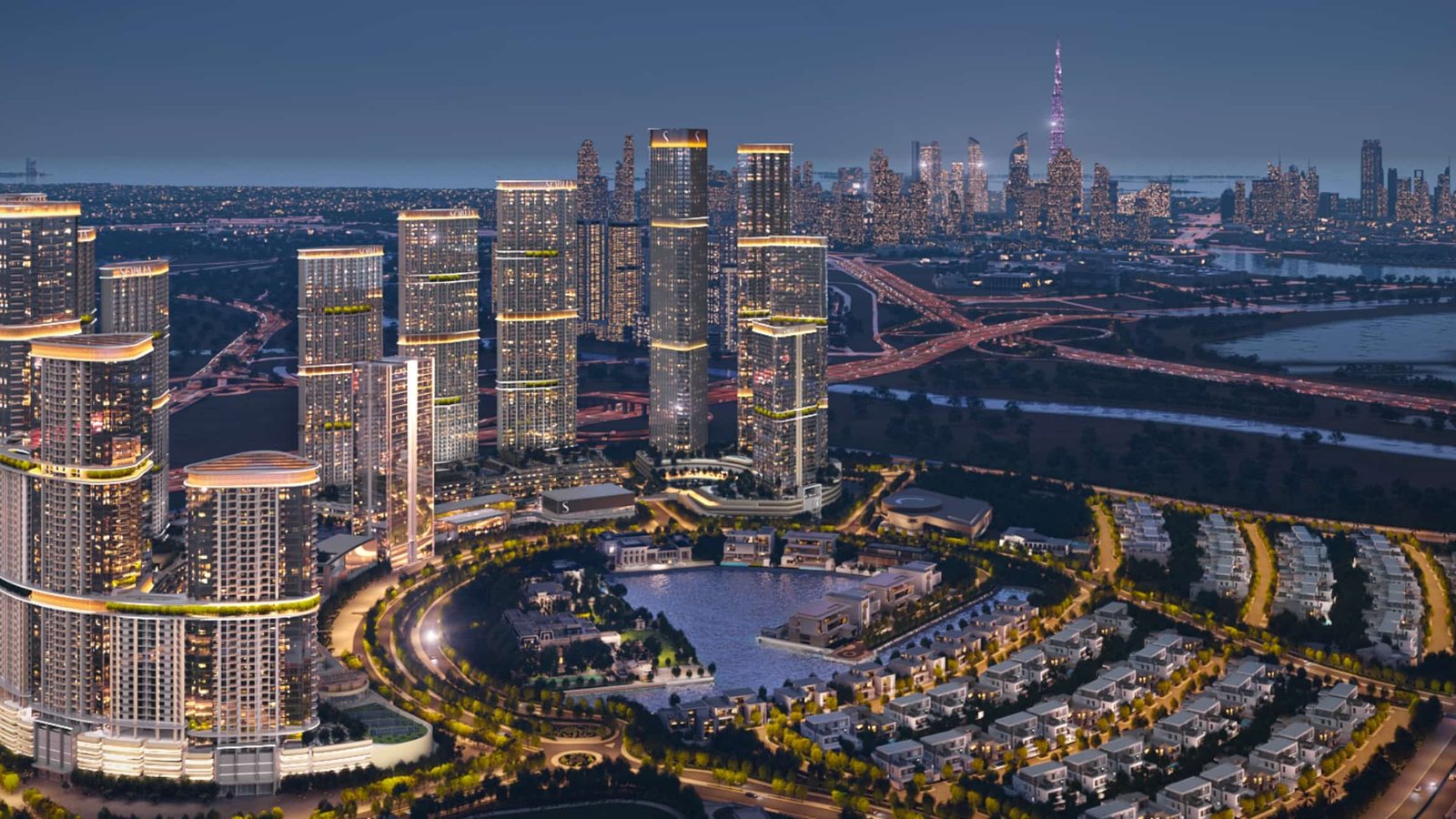 Sobha Hartland II in Mohammed Bin Rashid City, Dubai — official developer render