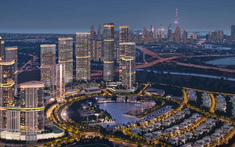 Sobha Hartland II in Mohammed Bin Rashid City, Dubai — official developer render